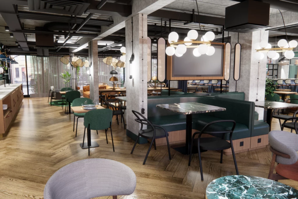 Lobby mit Sitzbereich